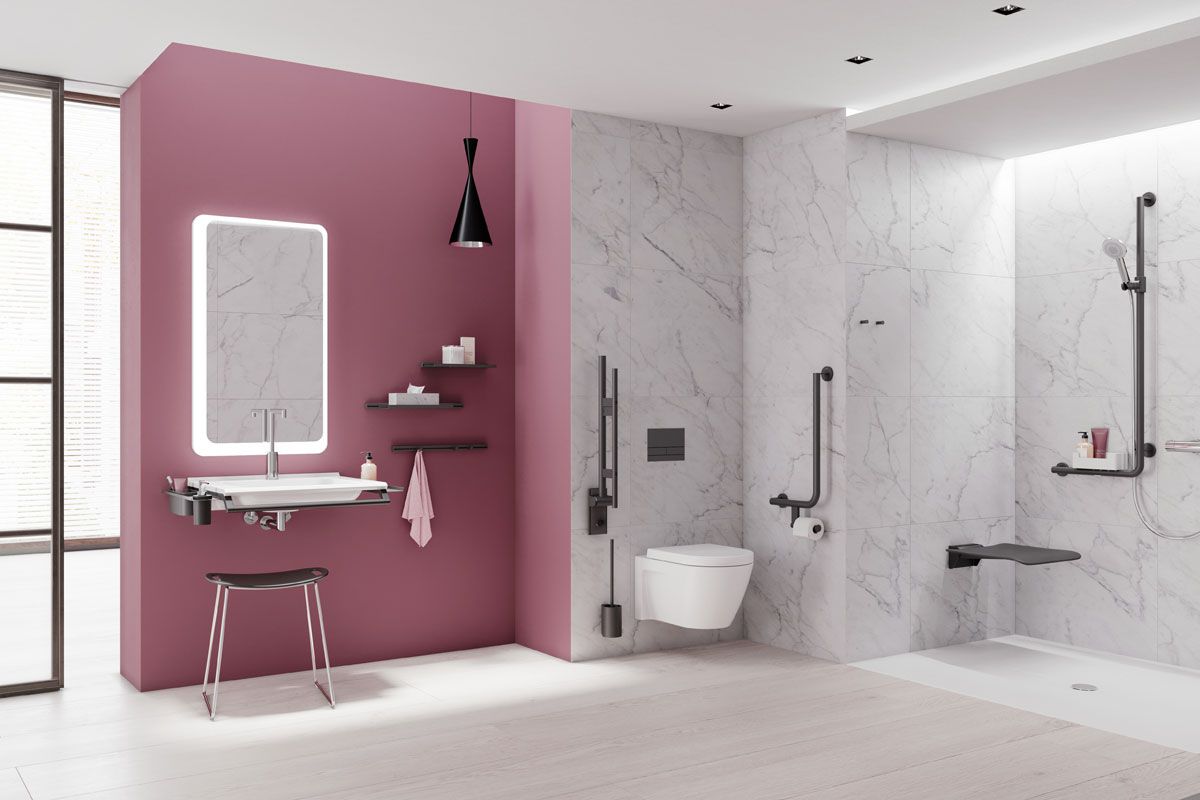Ablage in der Dusche in die Wand eingelassen - Contemporary - Bathroom -  Frankfurt - by R O H R GmbH, Bad & Heizung